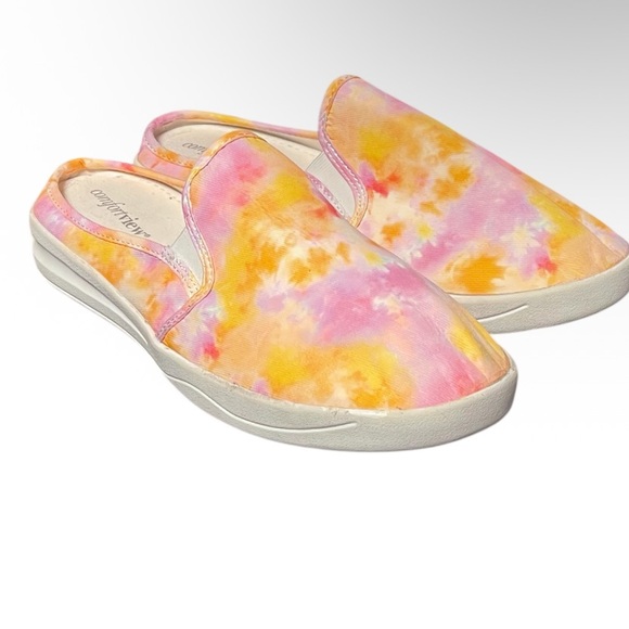 COMFORTVIEW CAMELIA MULE SNEAKERS SLIP-ON WOMEN COLORFUL TIE-DYE SIZE 12M NO BOX - Picture 2 of 7
